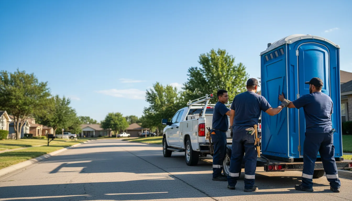 Portable Toilet Rental in Eustace, TX near me
